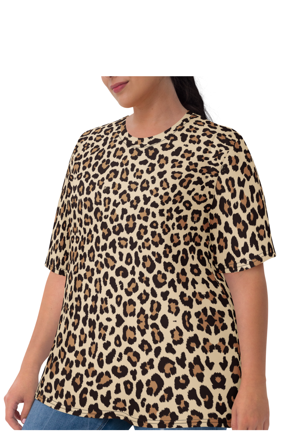 Women's Long Tees (Cheetah)