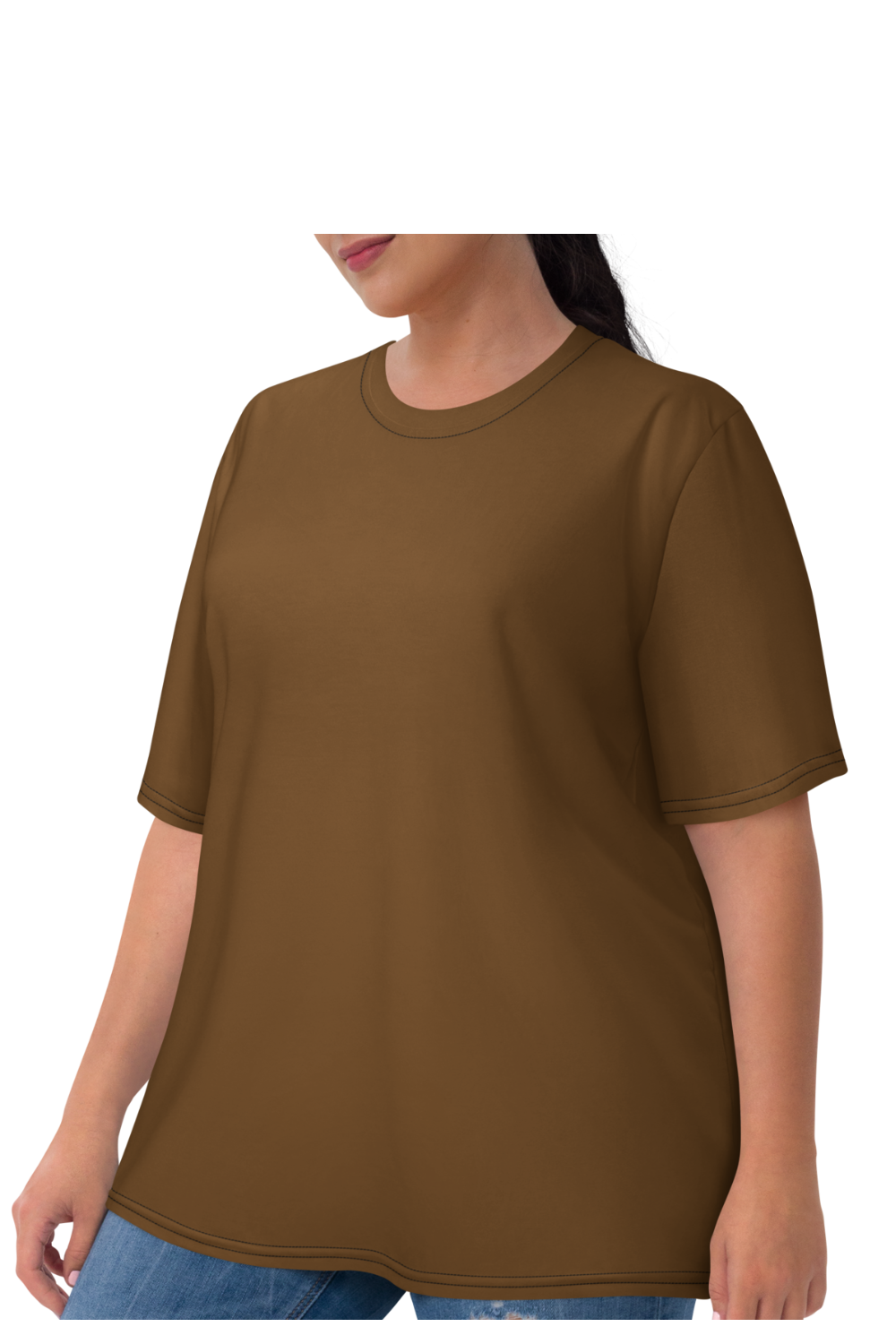 Women's Long Tees (Brown)