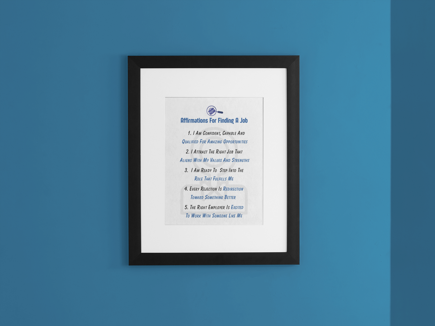 Affirmations for Finding A Job