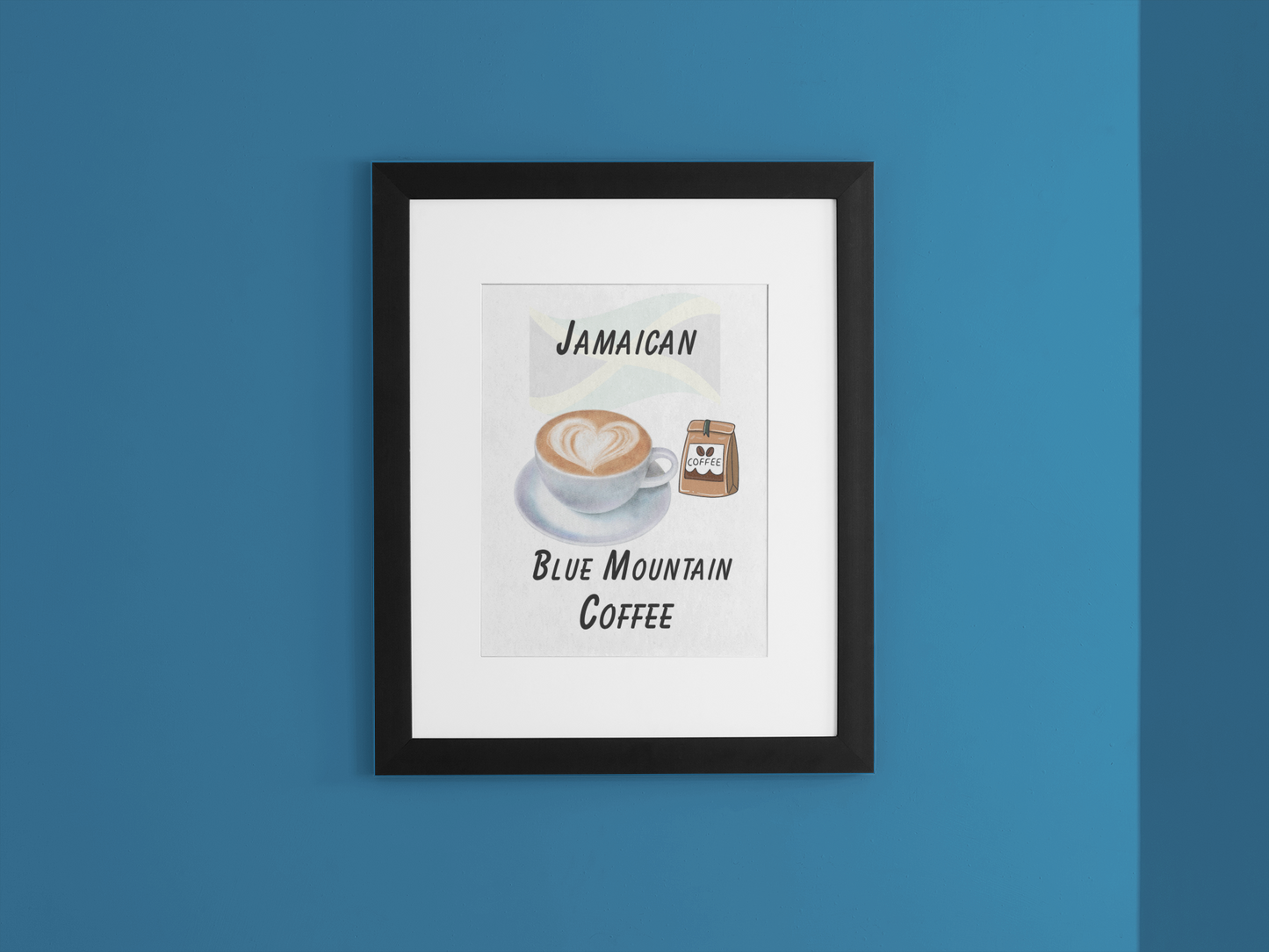 Jamaican Blue Mountain Coffee Print