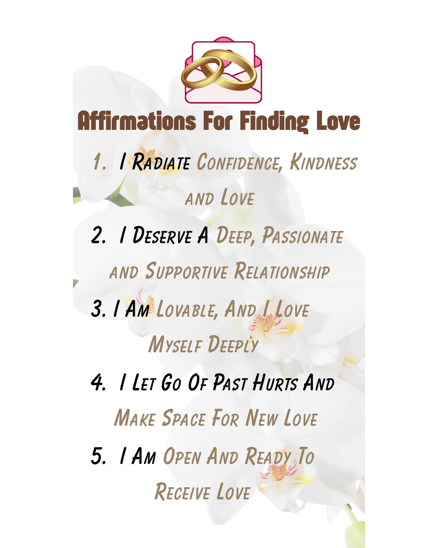 Affirmations For Finding Love