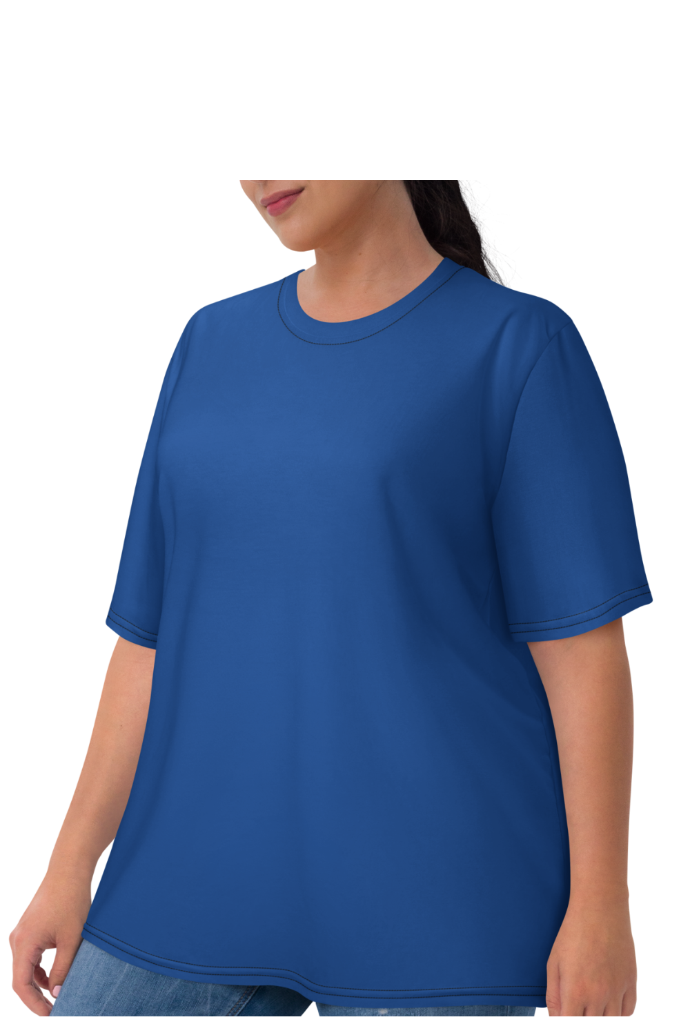 Women's Long Tees (Blue)