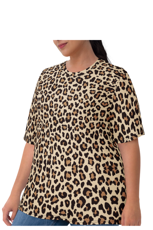 Women's Long Tees (Cheetah)